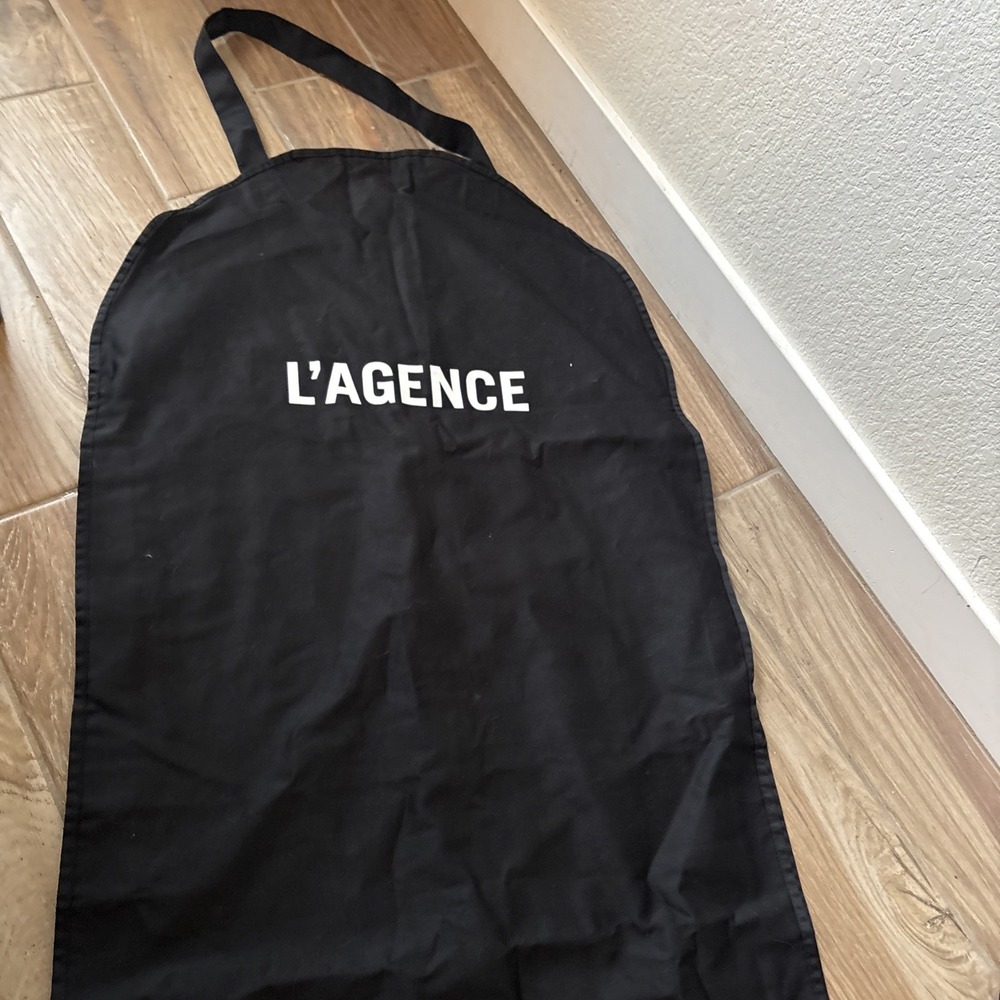 L’agence Garment Bag Black Suit Travel Storage Cover 23" x 55"